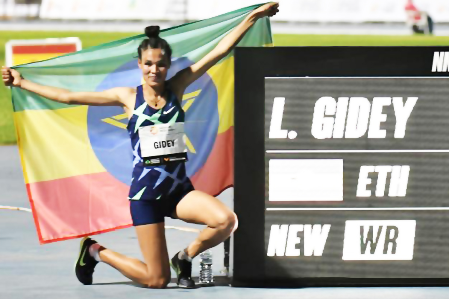 Letesenbet Gidey shatters Dibaba’s 5,000m world record in 1406.65